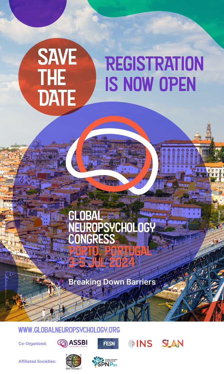 Global Neuropsychology Congress Porto 35 lipca 2024 REGISTRATION